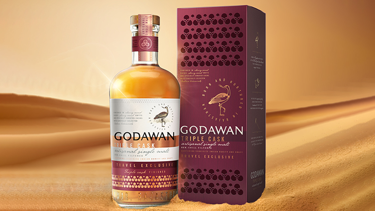 Godawan Artisanal Indian Single Malt Launches an Exclusive Triple Cask Expression for Global Travel Retail Markets