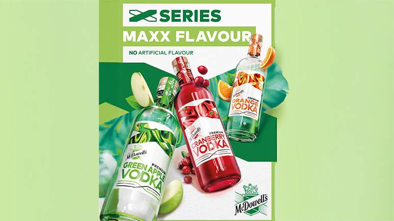 Launches Orange, Green Apple, and Cranberry vodka natural flavours, now available across Rajasthan